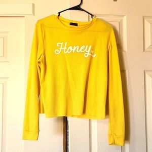 Sunshine yellow honey shirt